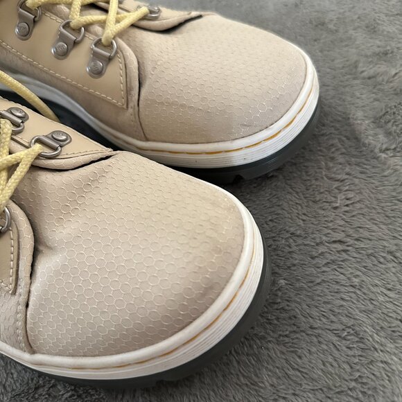 Dr. Martens Combs Cream Combat Lace Up Boots Women's size 11 - Picture 2 of 8